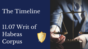 The timeline to filing an 11.07 writ of habeas corpus in Texas