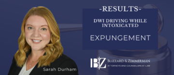 DWI Expungment case