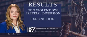 Sarah Durham - DWI Expunction