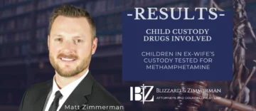 Man gets child custody after kids test positive for meth