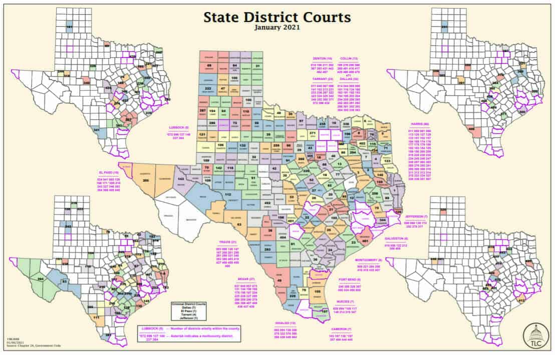 Texas State District Courts