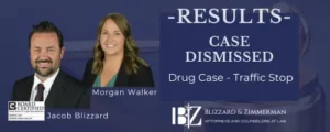 Possession of Controlled Substance Case Dismissed