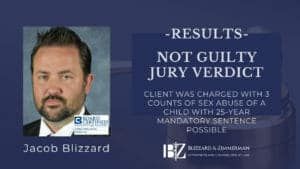 Not Guilty Jury Verdict