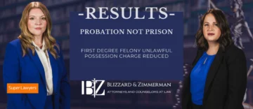 Probation Not Prison First Degree Felony