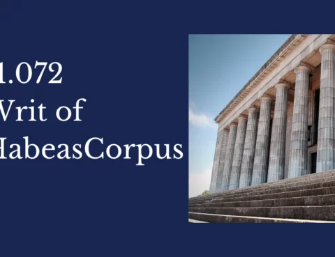 Habeas Corpus 11.072