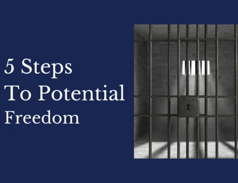 5 Stepts to Potential Freedom from Prison