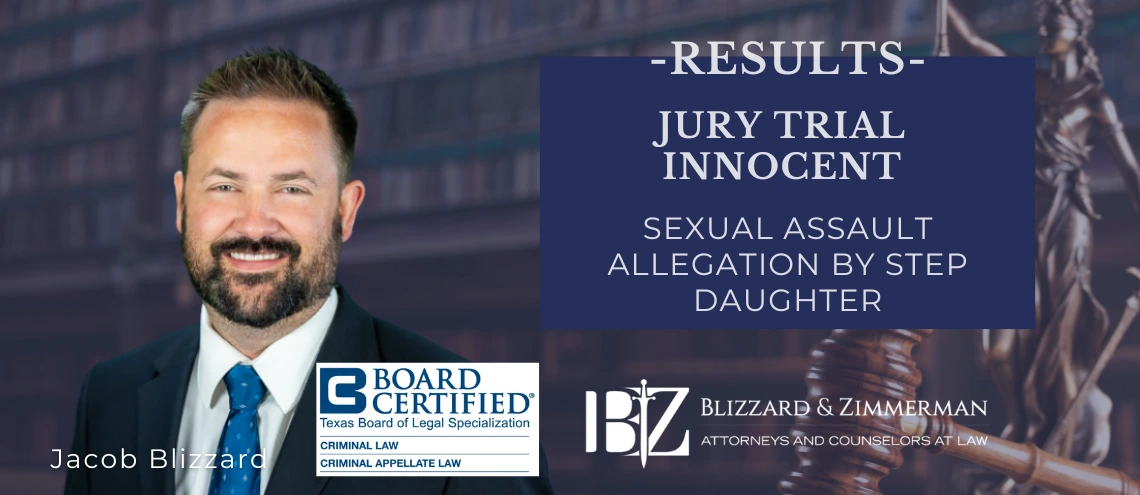 Jury Trial - Not Guilty Sexual Assault