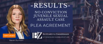 Juvenile Assault Plea Agreement