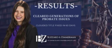 Clouded Title Cleared in Probate Case