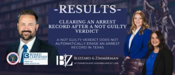 Clearing an arrest reord after a not guilty verdict