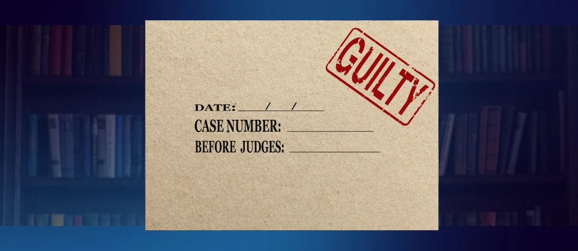 What happens if I plead guilty to a criminal offense?