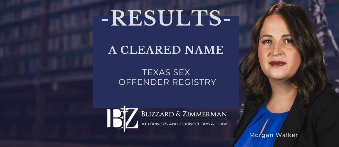 A name cleared from TDS Offender Registry
